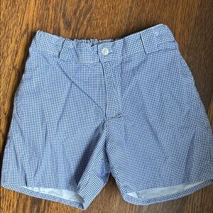 Dondolo Blue Gingham Boys Shorts